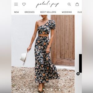 Petal & Pup Two Piece Floral Set